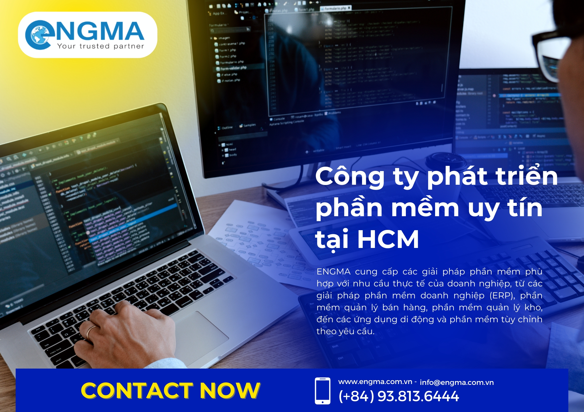 ENGMA – Công ty phát triển phần mềm uy tín tại HCM